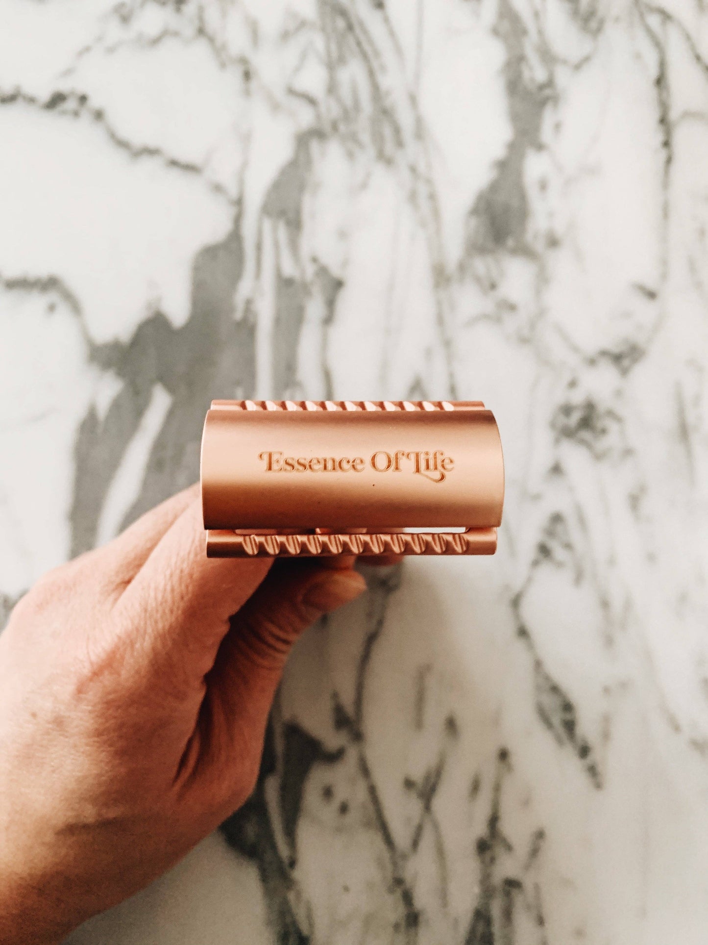 Plastic-free Safety Razor, starter kit with 5 blades