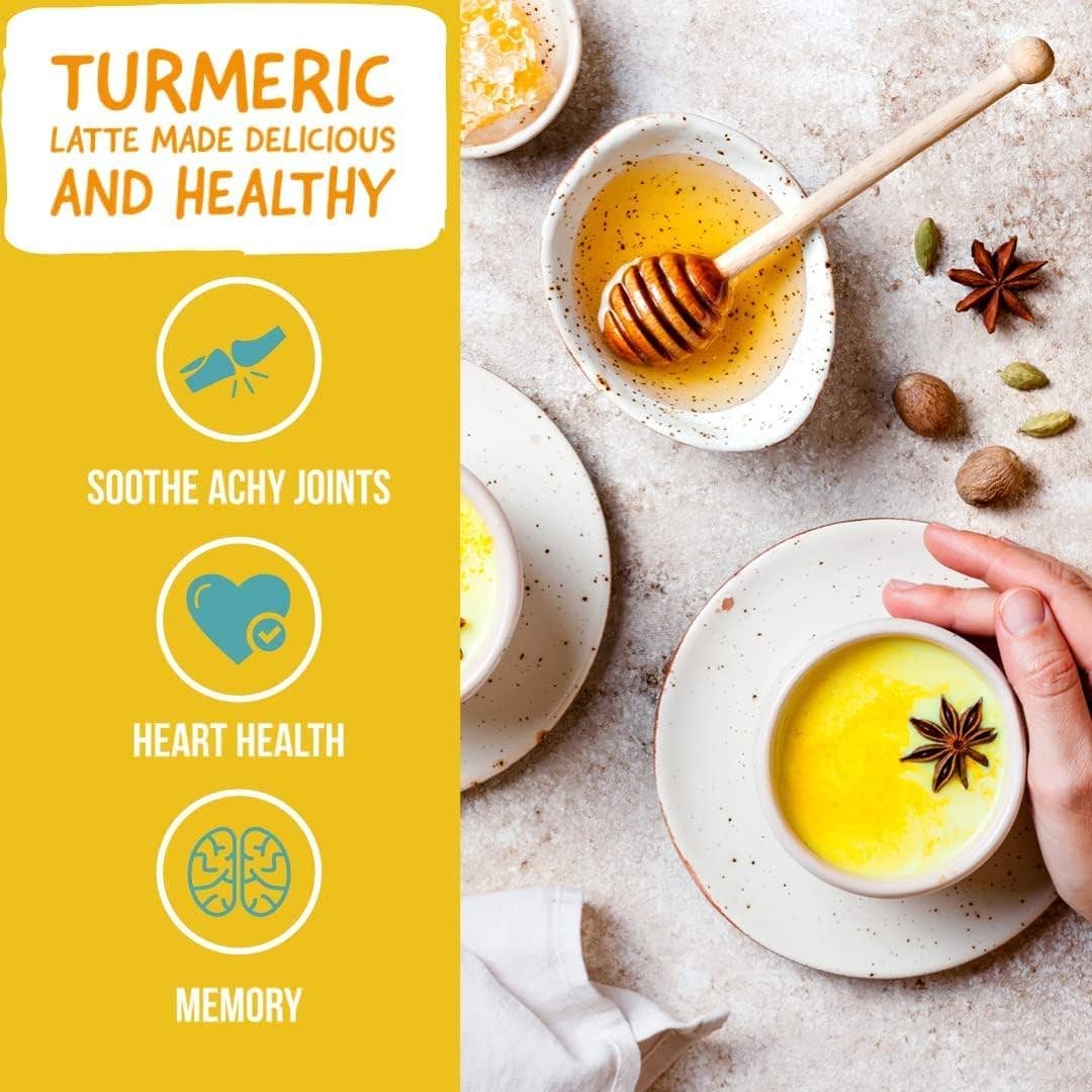 PureShrooms Turmeric Latte w/ Lion's Mane & Turkey Tail
