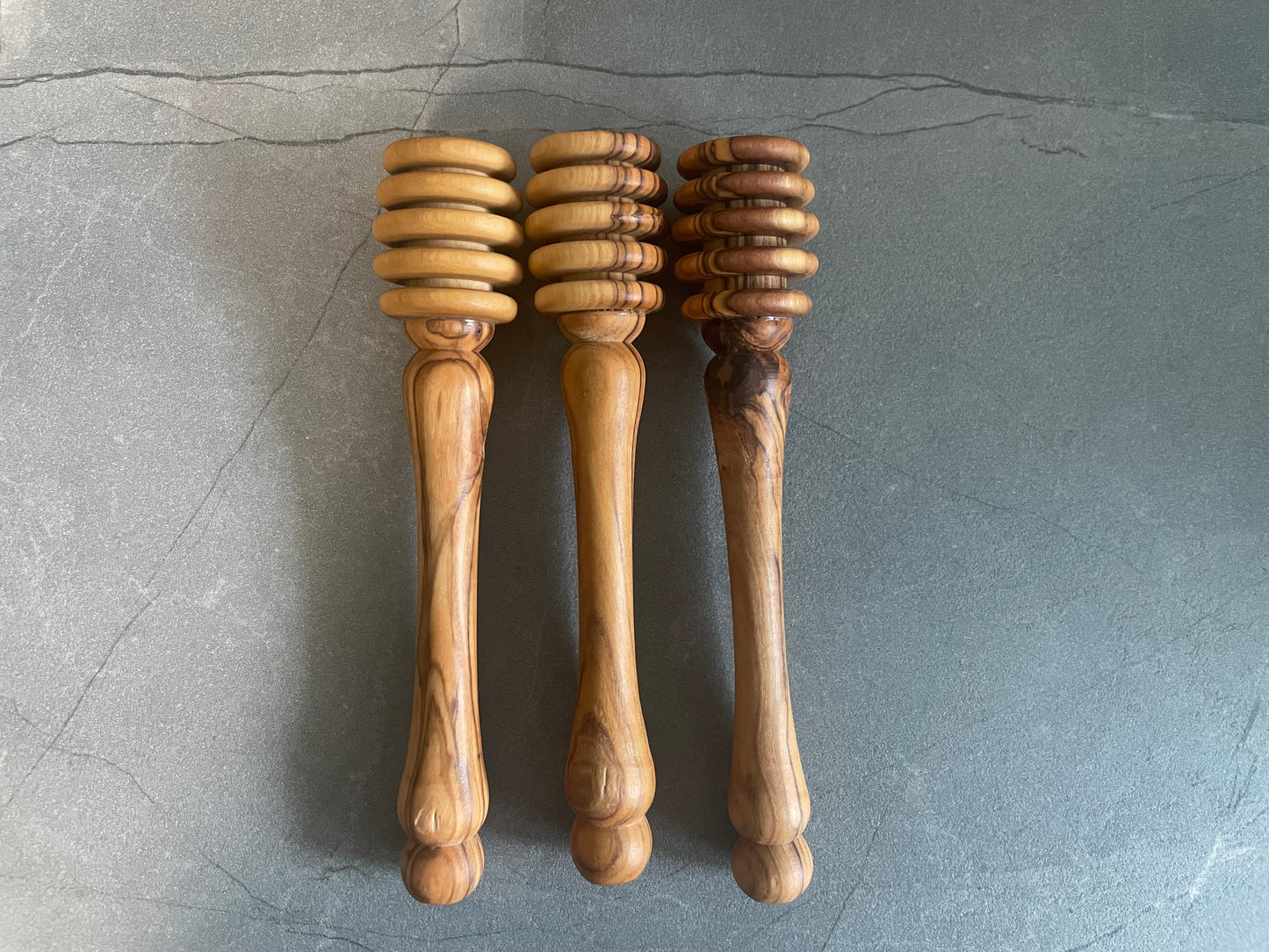 Olive Wood Honey Dipper