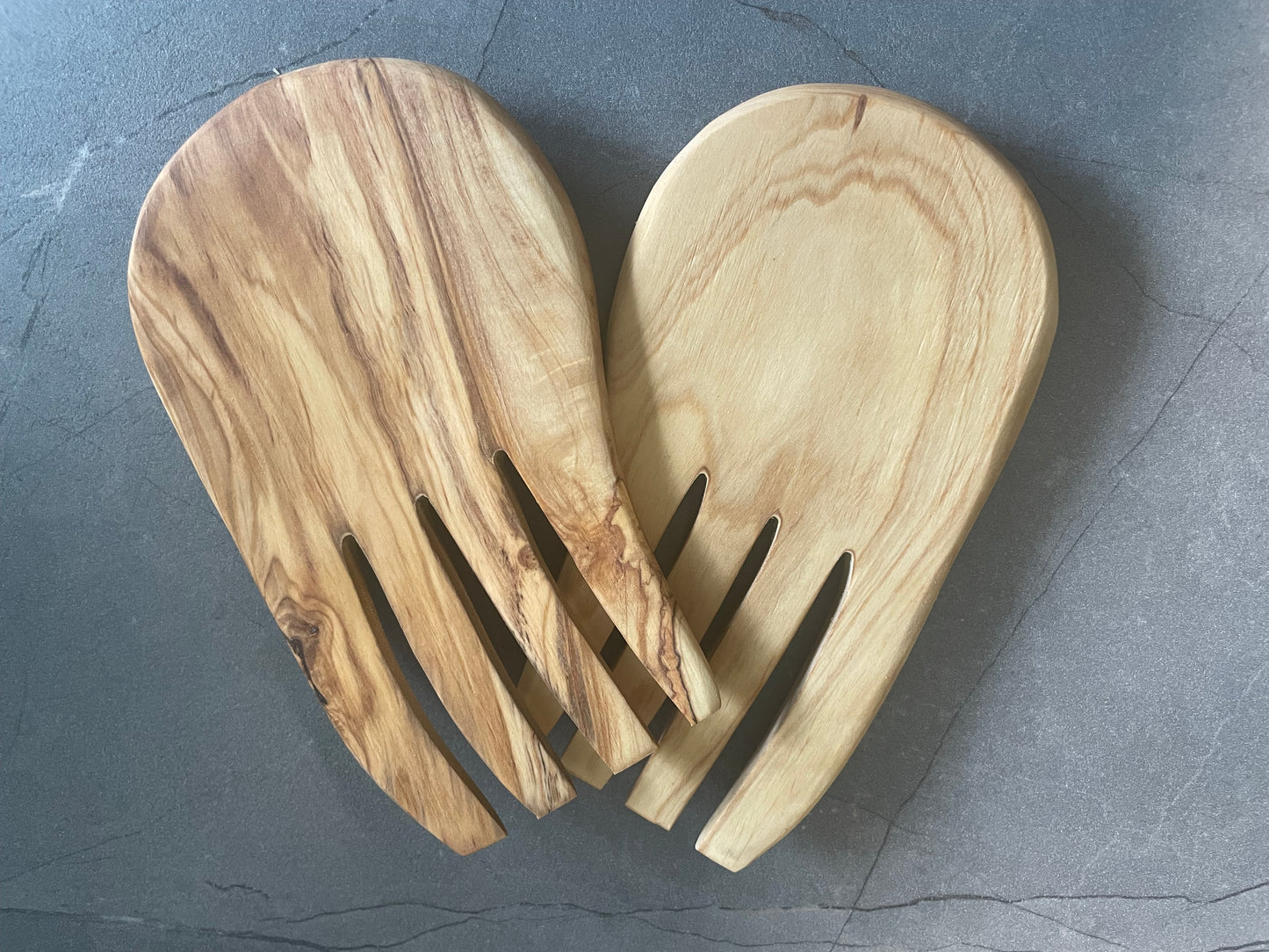 Olive Wood Salad Claws