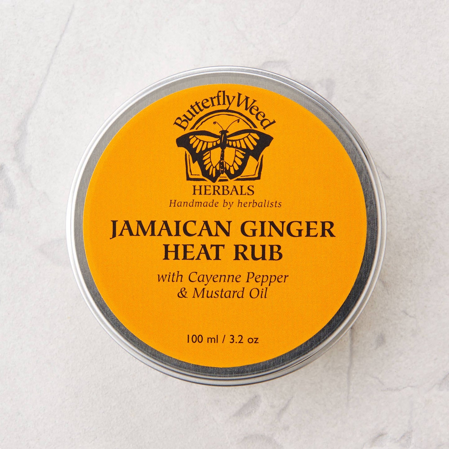 Butterfly Weed Jamaican Ginger Heat Rub