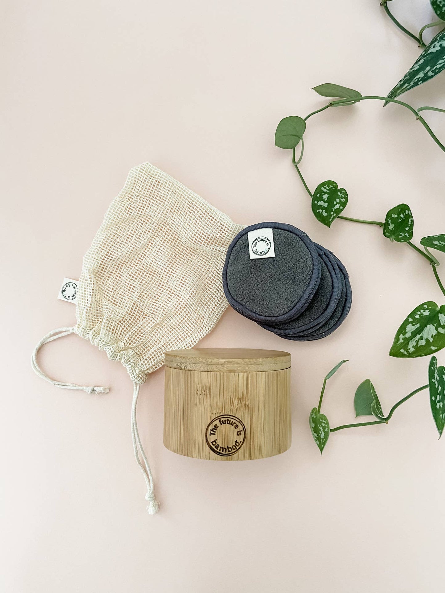 Bamboo Charcoal Facial Rounds - STARTER KIT