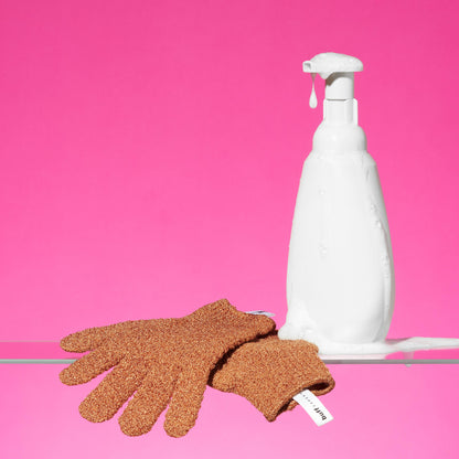 SRSLY Buffed Exfoliating Gloves - Treats Dry Skin