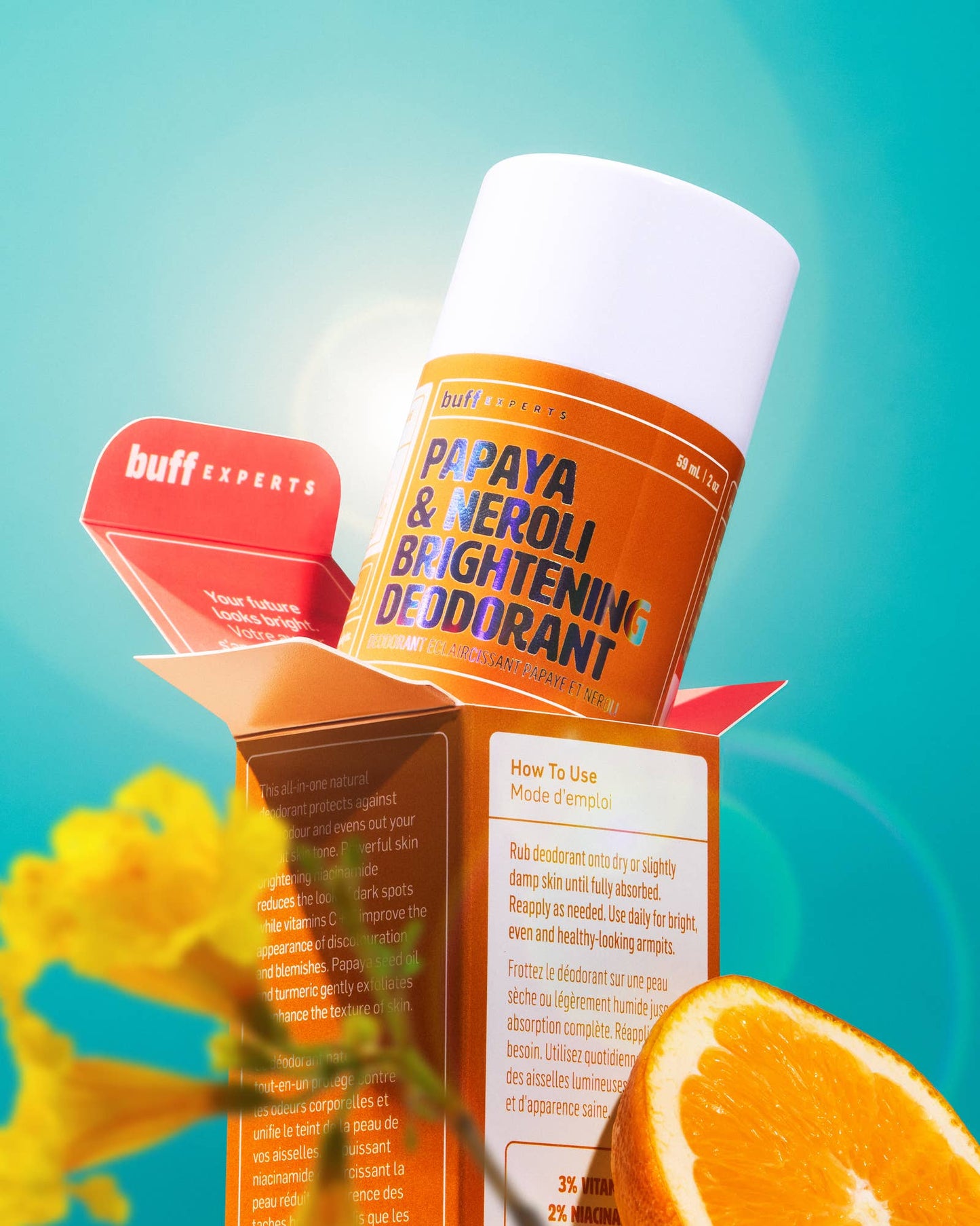 Papaya & Neroli Brightening Deodorant