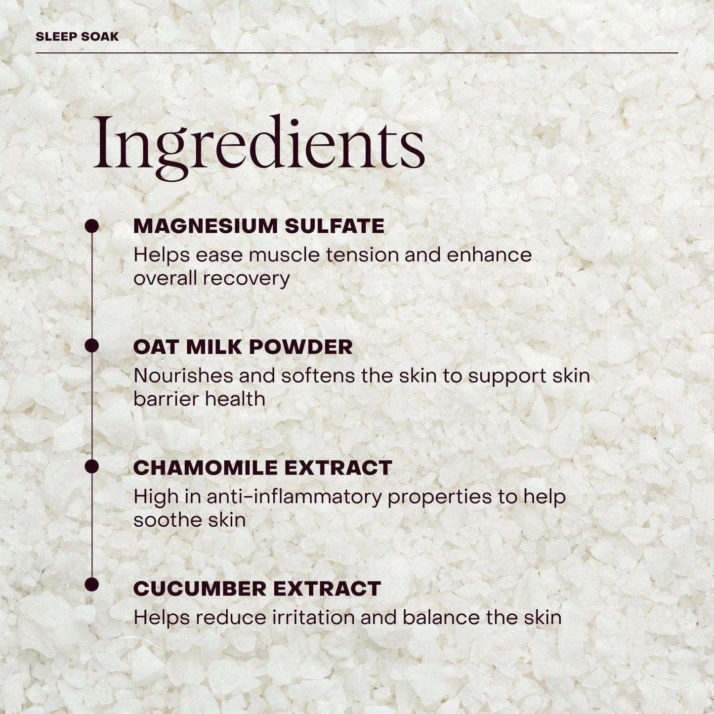 Sleep Soak Magnesium Bath Soak